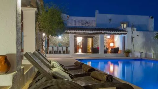 Beautiful Mediterranean Style Villa for rent close to Ibiza town